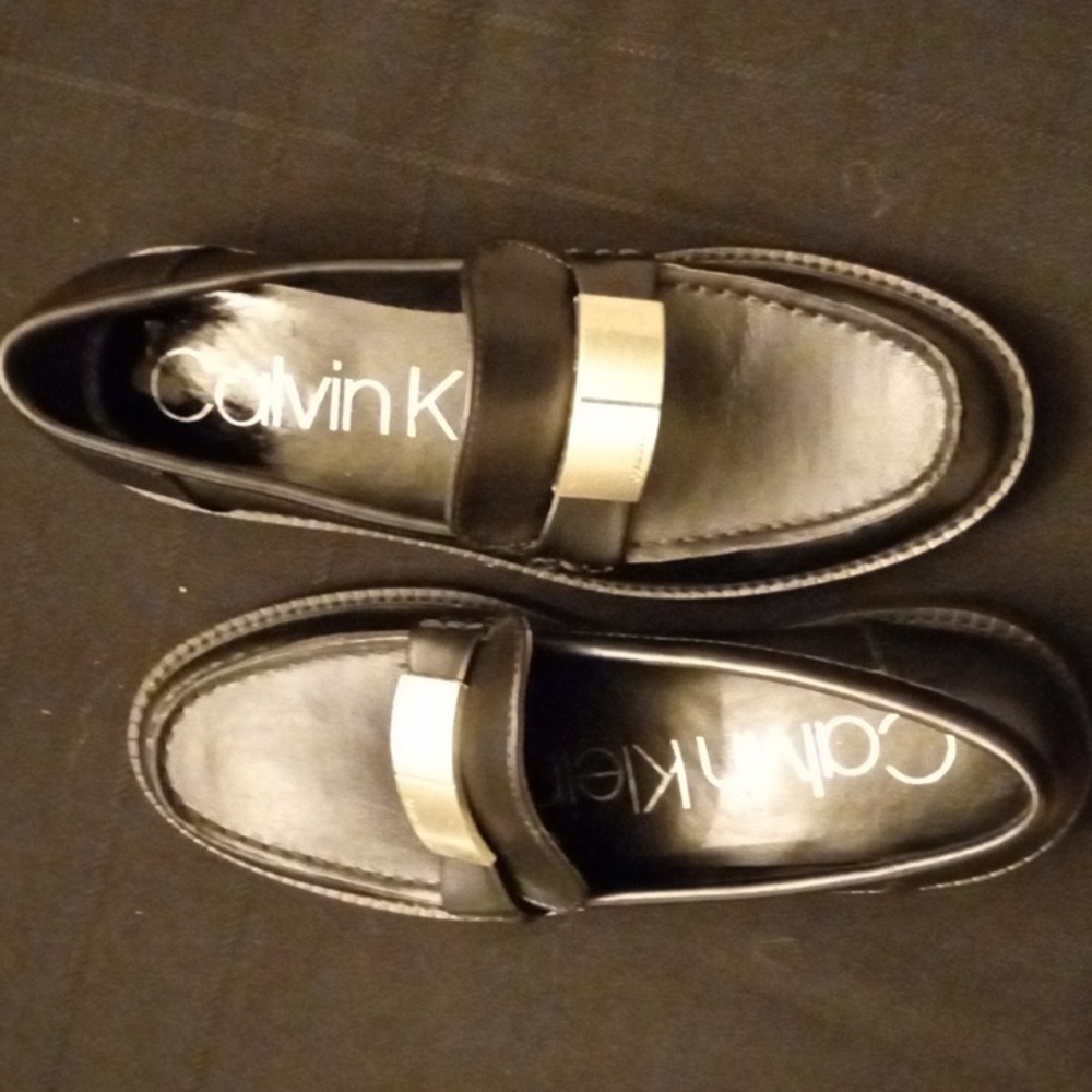 Calvin Klein Black Loafers
